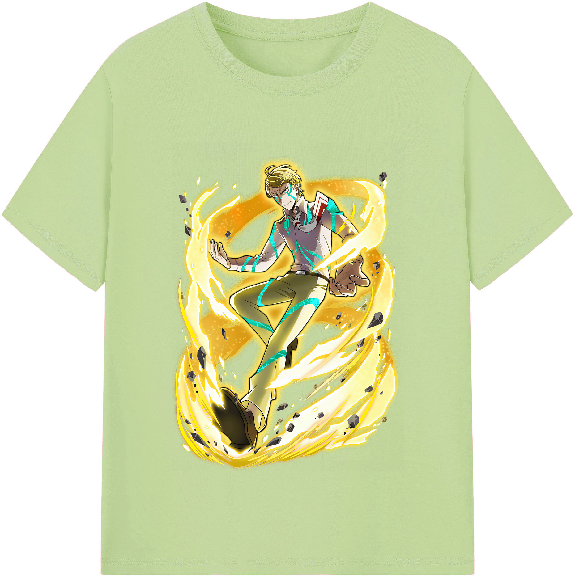 （画像用） 文豪ストレイドッグス Bungo Stray Dogs 綿100％半袖Tシャツ（フロントプリント）